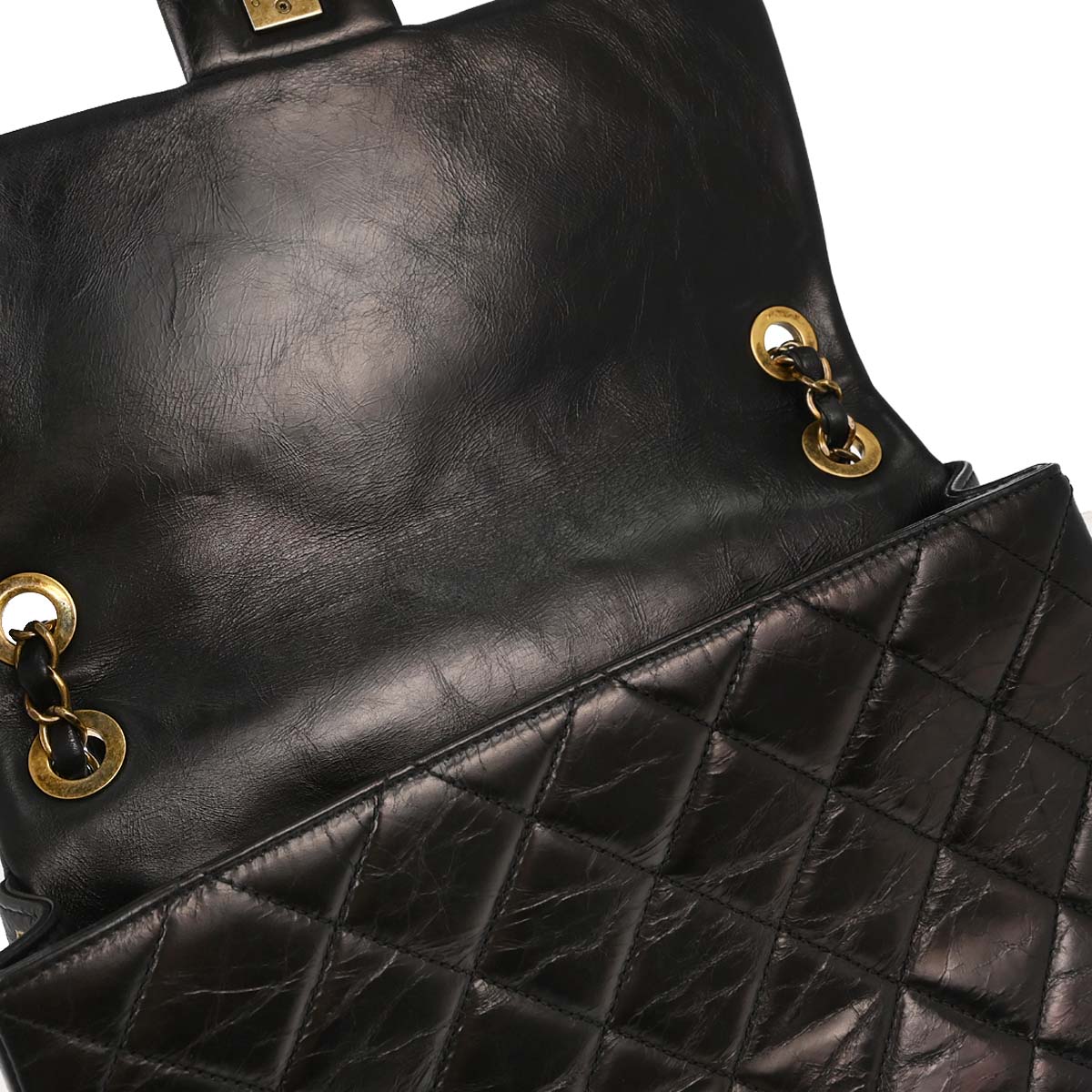 Chanel Black Calfskin Paris-Salzburg Single Flap Shoulder Bag