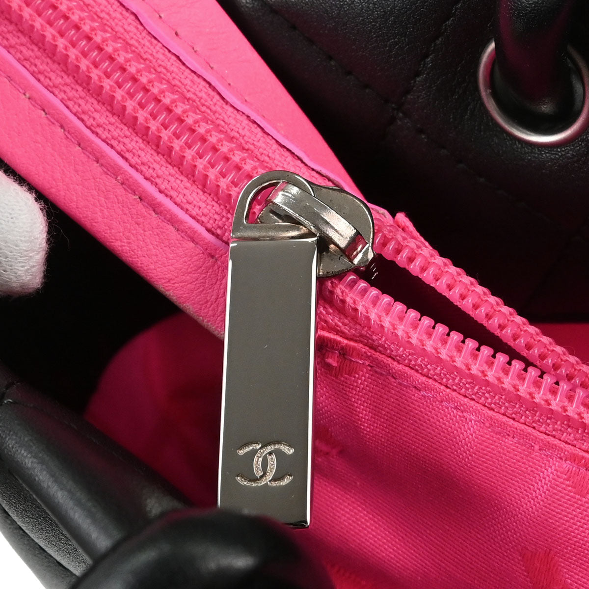 Chanel 2012 Black Calfskin Cambon Ligne Tote Handbag