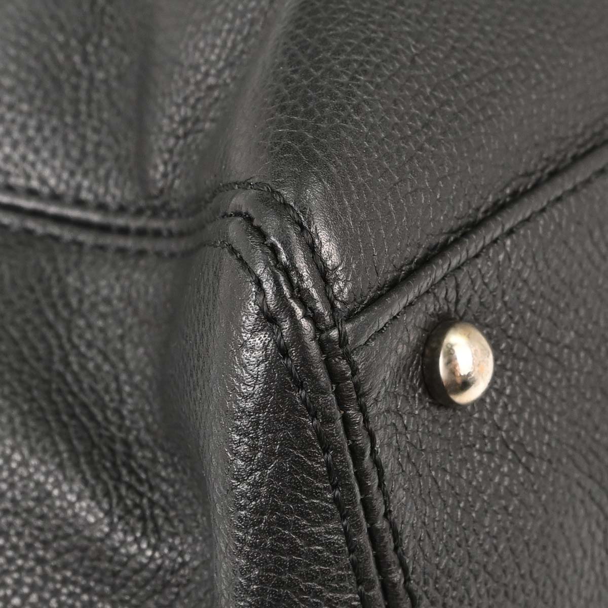 Chanel 2012-2013 Black Calfskin Executive Cerf Tote Bag