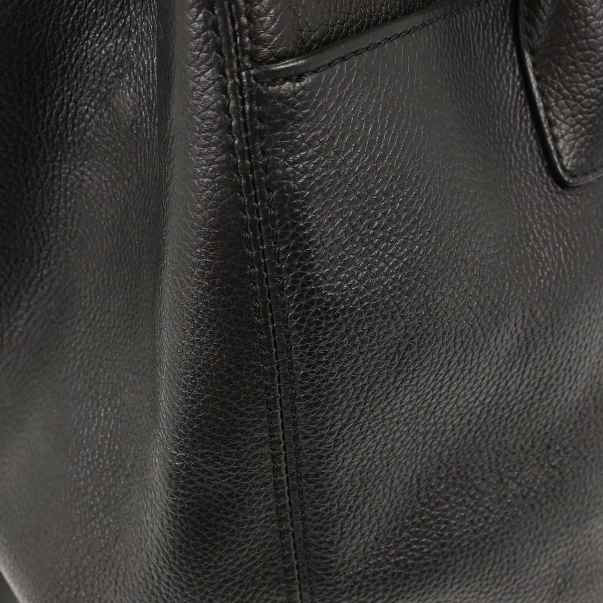 Chanel 2012-2013 Black Calfskin Executive Cerf Tote Bag