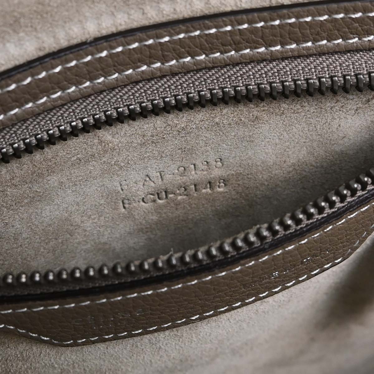 Celine Brown Luggage Micro Tote Handbag
