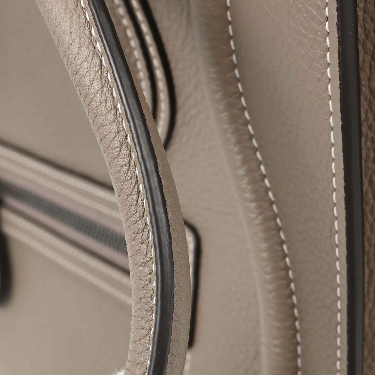 Celine Brown Luggage Micro Tote Handbag