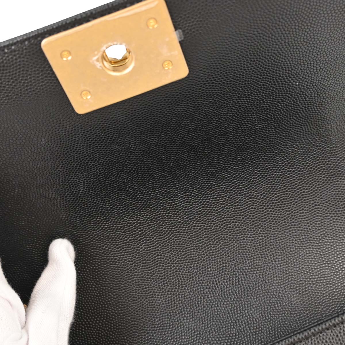 Boy Chanel 2018 Black Caviar Skin Small Chain Shoulder Bag