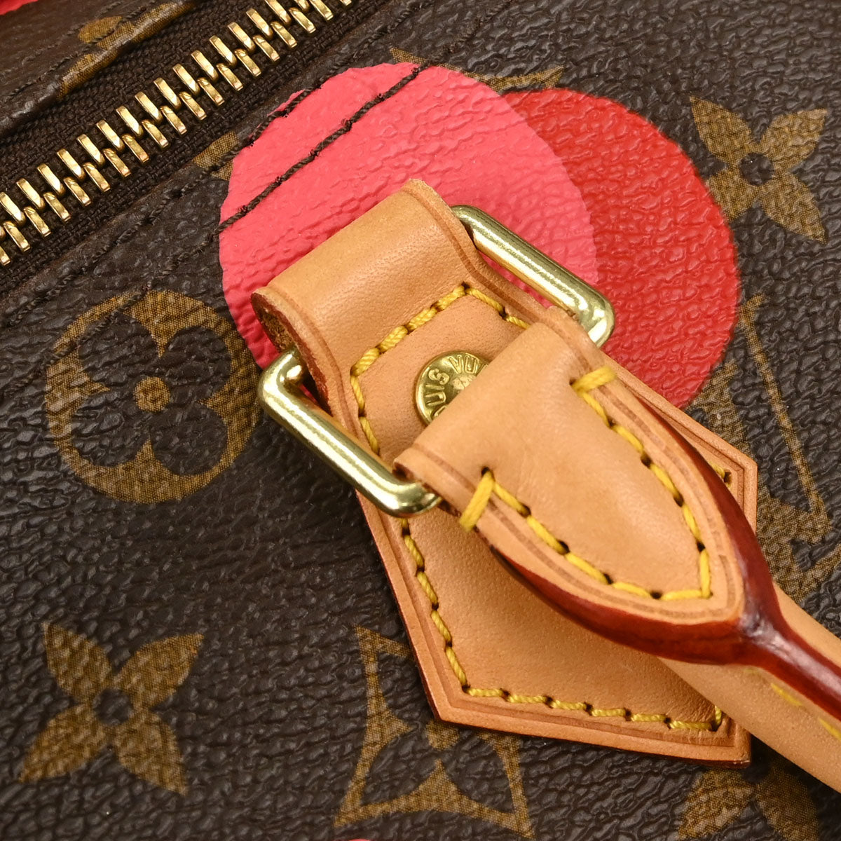 Louis Vuitton Monogram Ramage Speedy 30 Handbag M41527