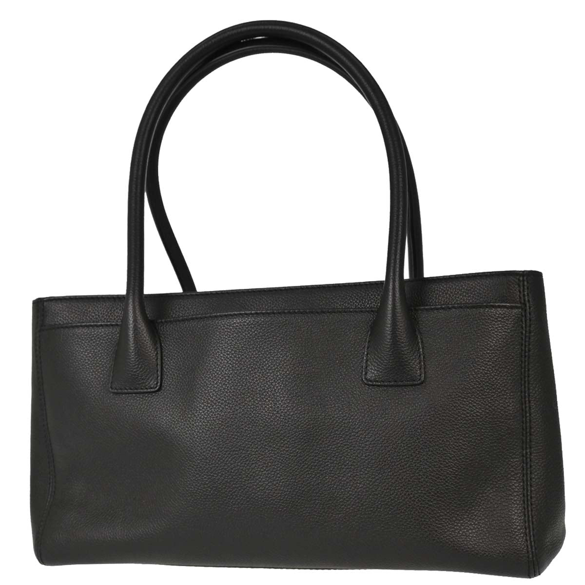 Chanel Black Calfskin Executive Cerf Tote Bag