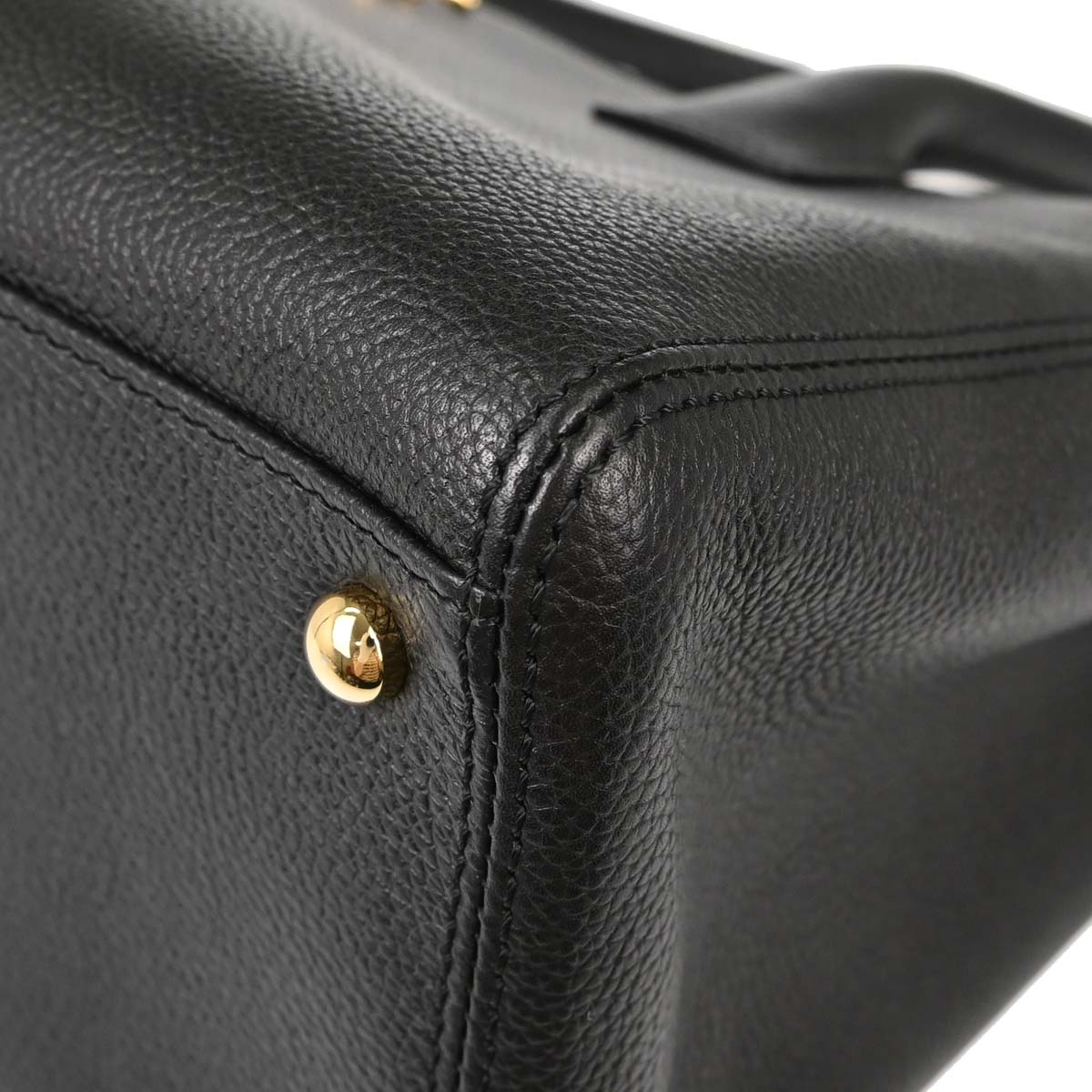 Chanel Black Calfskin Executive Cerf Tote Bag