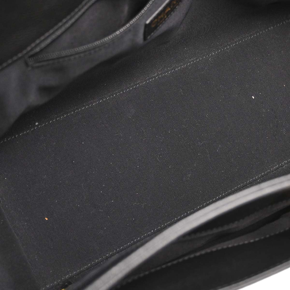 Chanel Black Calfskin Executive Cerf Tote Bag
