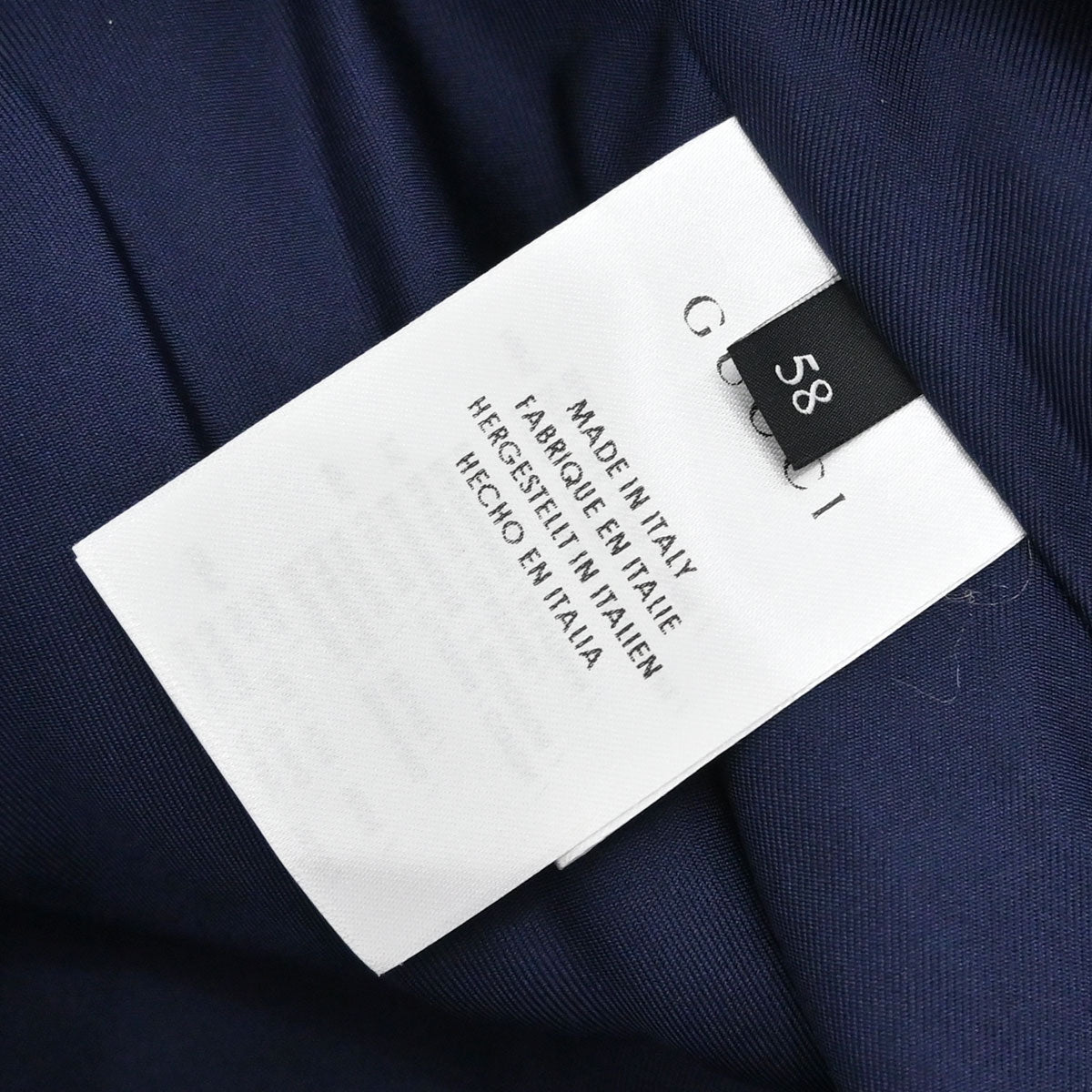 Gucci 2013 Zip Up Silk Jacket Navy #58