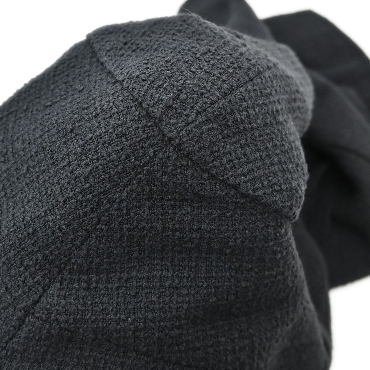 Chanel 2012 Double Breasted Jacket Tweed Black #34