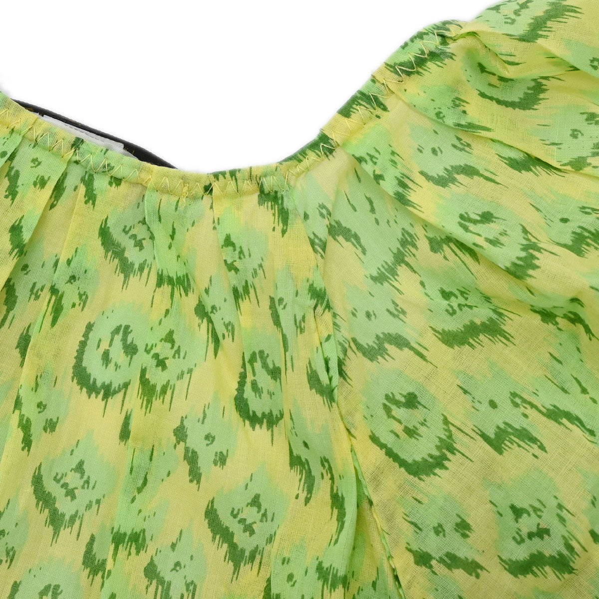Louis Vuitton Mini Dress Leopard Print Green #M