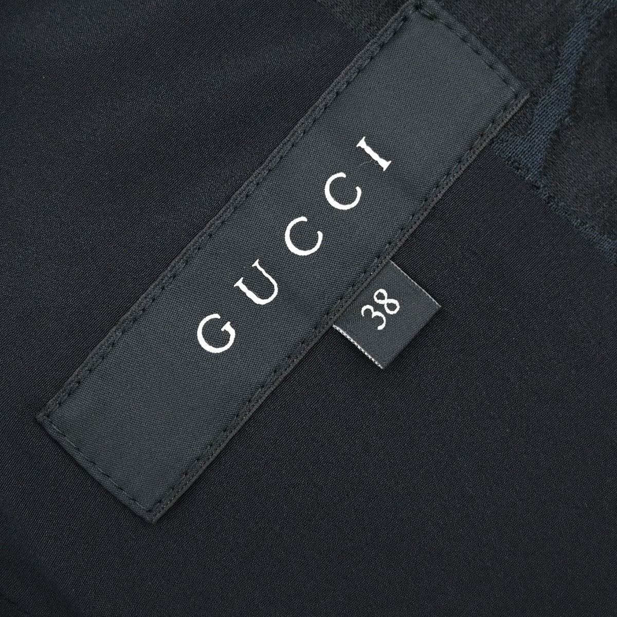 Gucci 2012 Single Breasted Jacket Navy Black #38