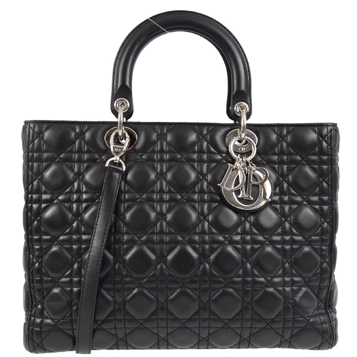 Christian Dior 2015 Lambskin Large Lady Dior