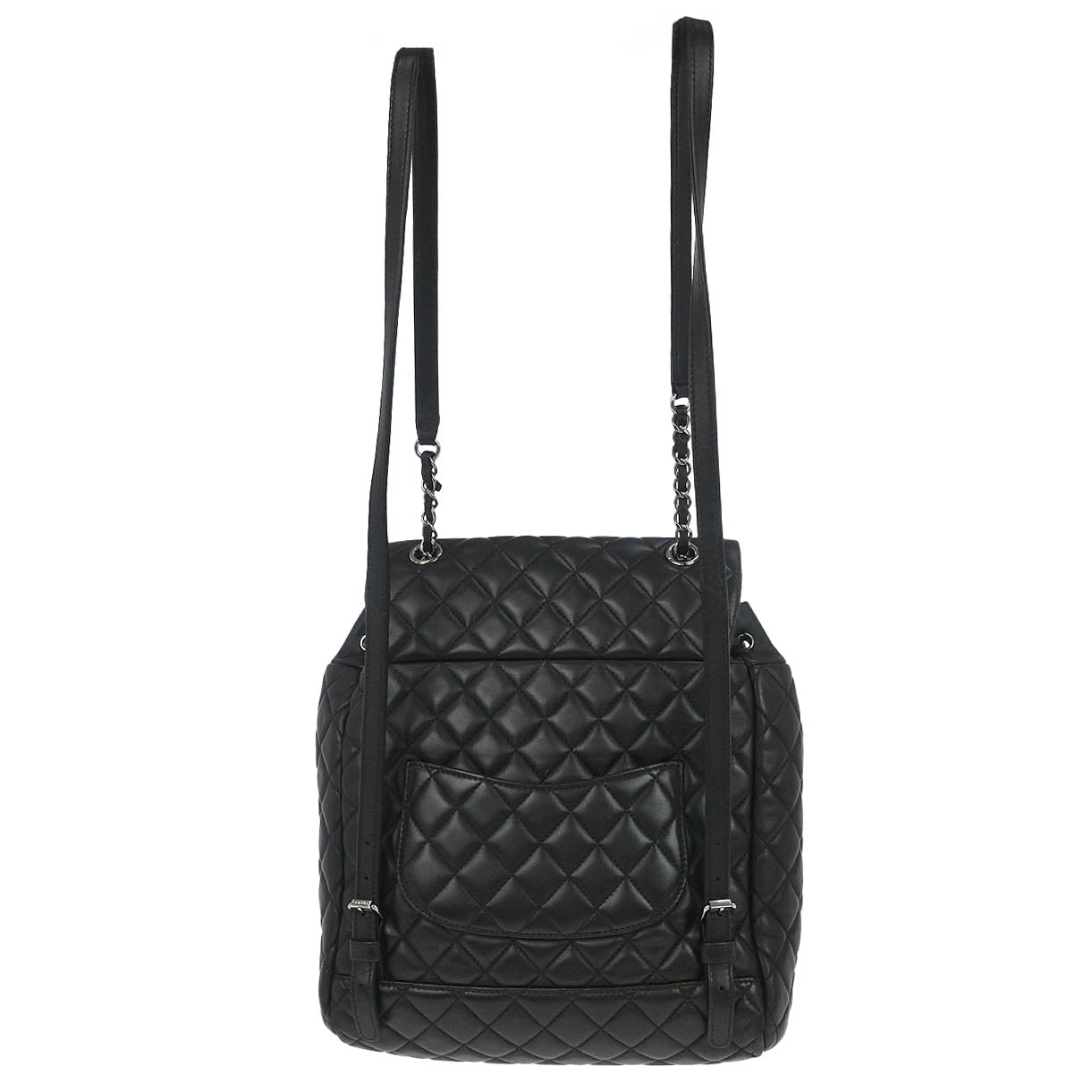 Chanel Black Lambskin Urban Spirit Backpack