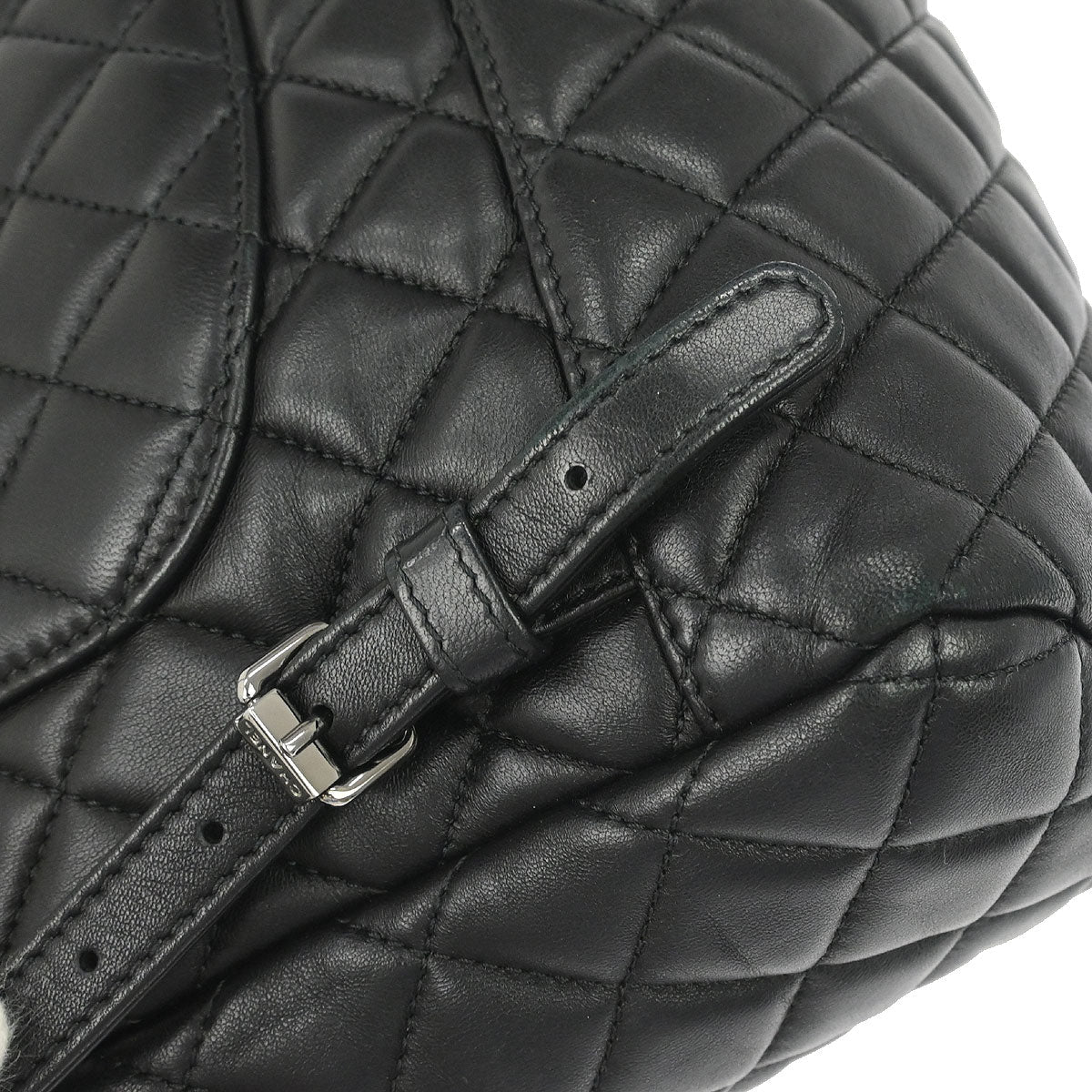 Chanel Black Lambskin Urban Spirit Backpack