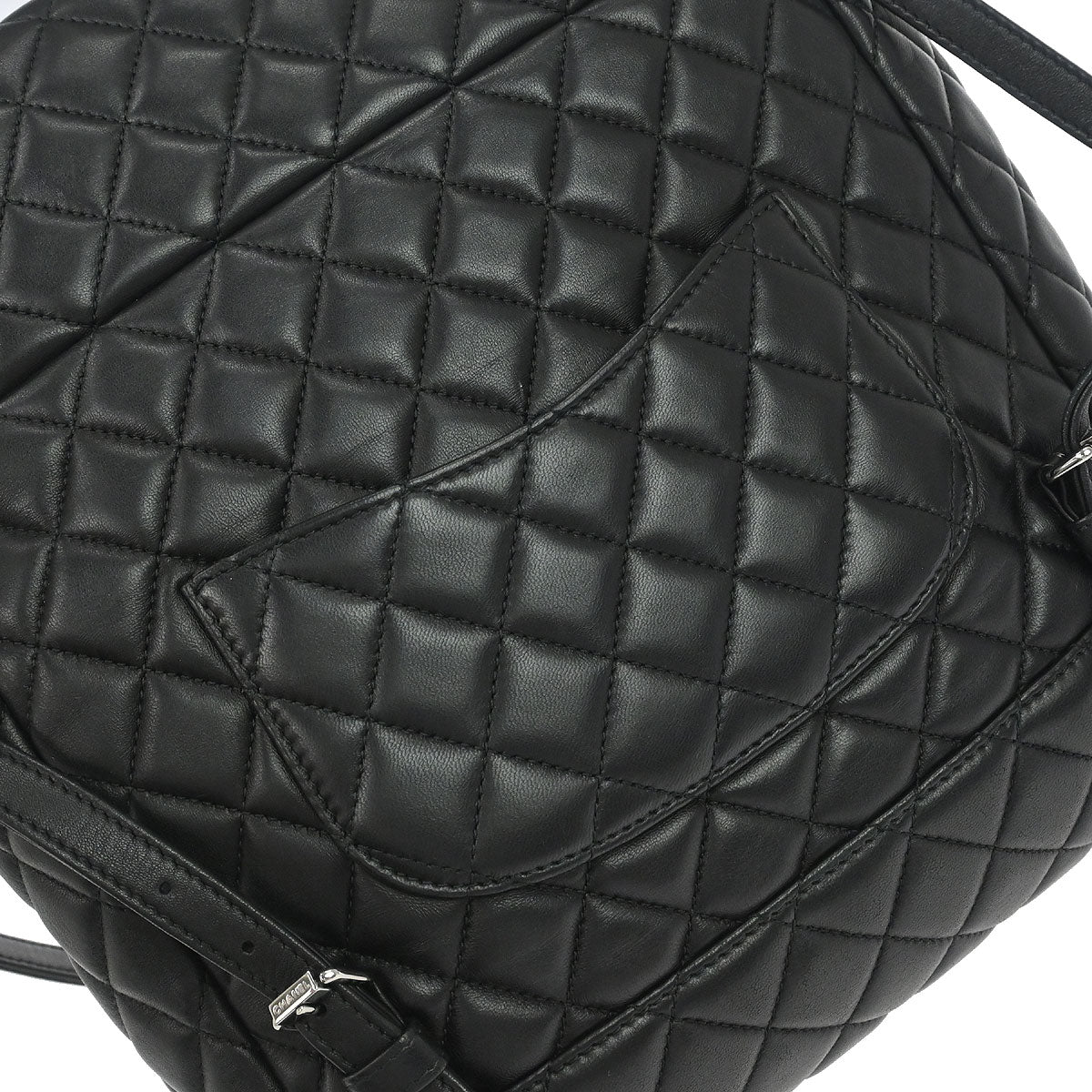 Chanel Black Lambskin Urban Spirit Backpack