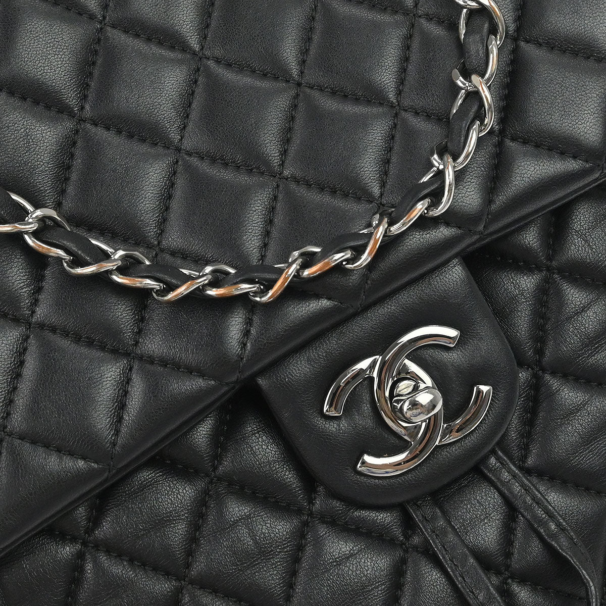 Chanel Black Lambskin Urban Spirit Backpack
