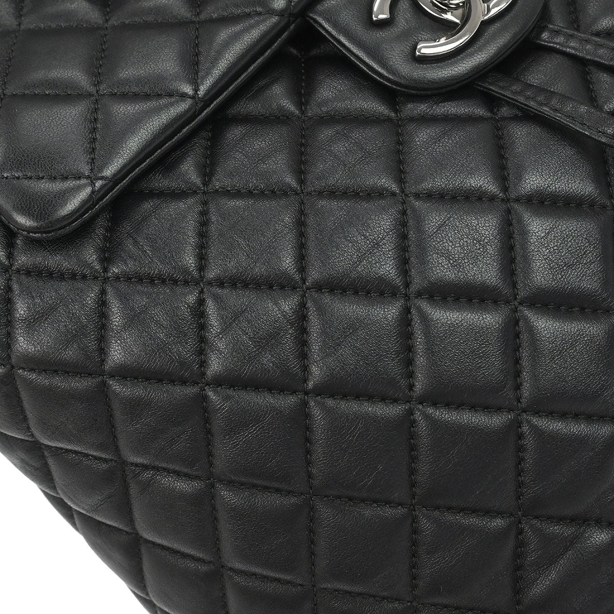 Chanel Black Lambskin Urban Spirit Backpack
