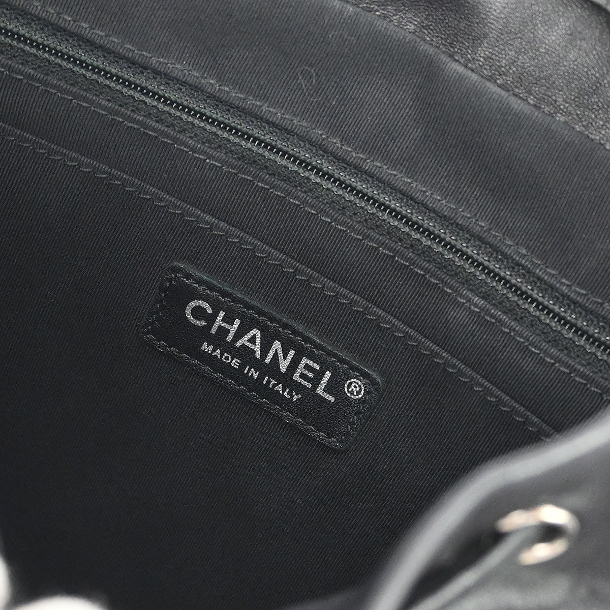 Chanel Black Lambskin Urban Spirit Backpack