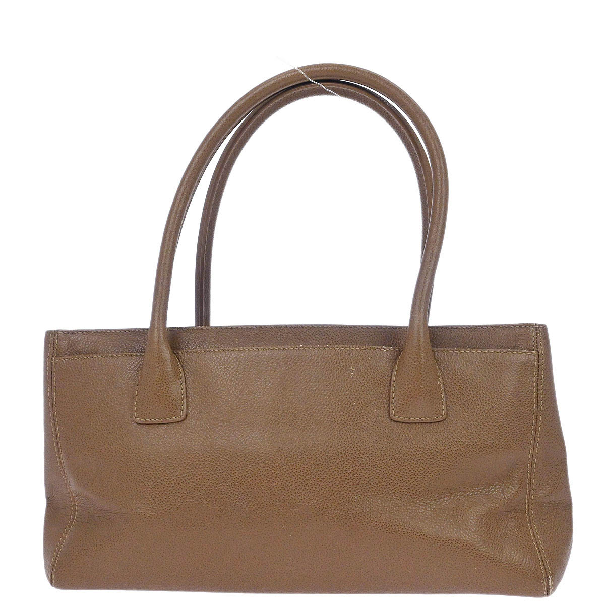 Chanel 2012-2013 Brown Calfskin Executive Cerf Tote Bag