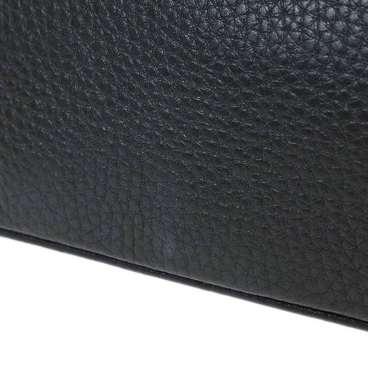 Prada Black Leather 2way Shoulder Tote Handbag