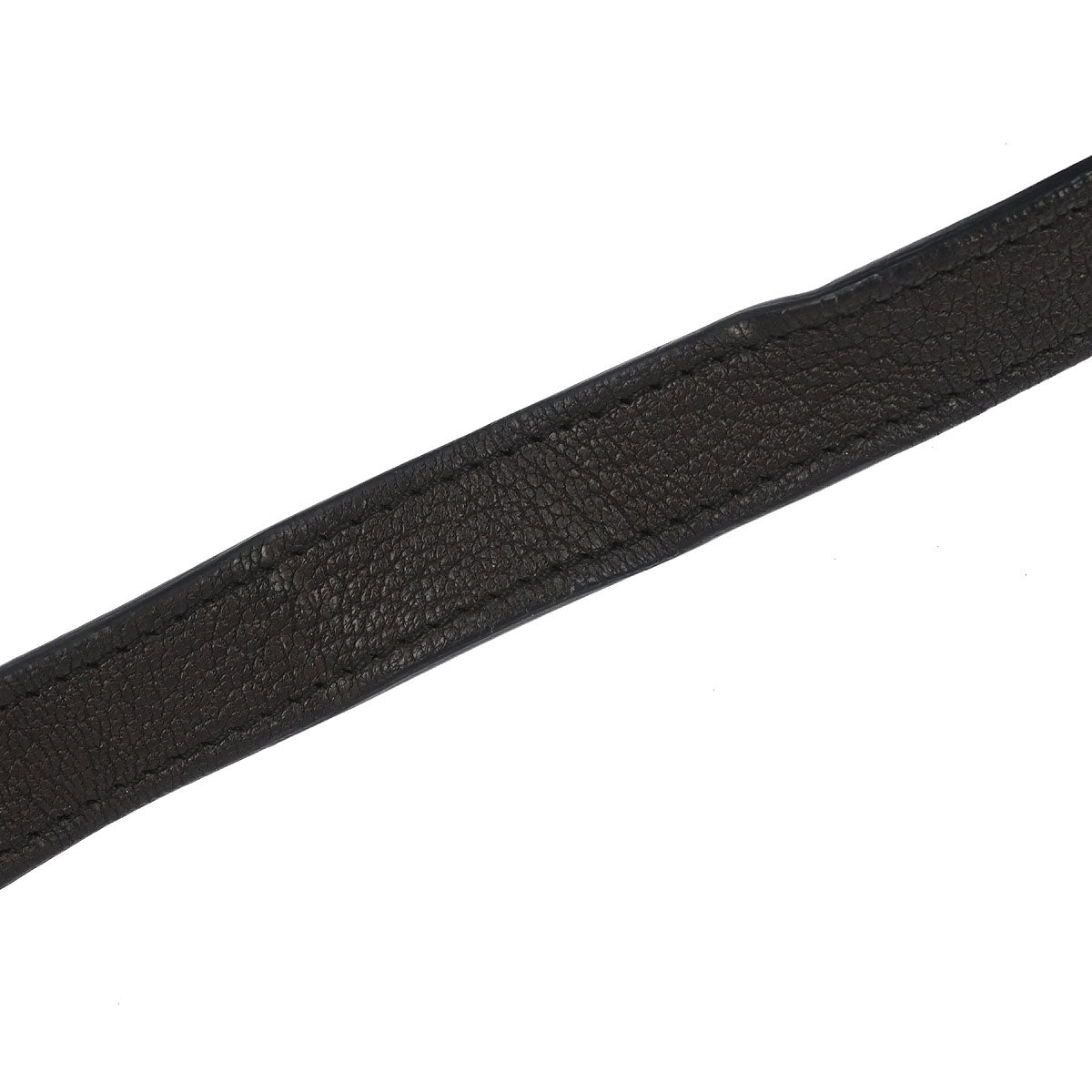 Celine Dark Brown Leather Nano Luggage Shoulder Tote Bag