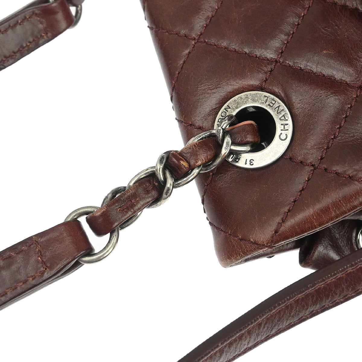 Chanel Bordeaux Calfskin Paris-Salzburg Mountain Backpack