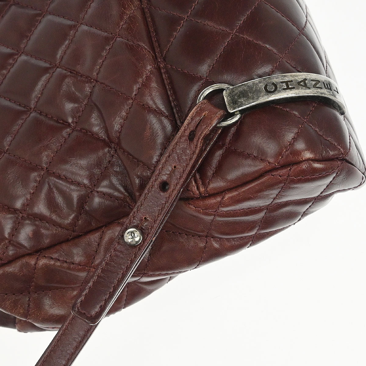 Chanel Bordeaux Calfskin Paris-Salzburg Mountain Backpack