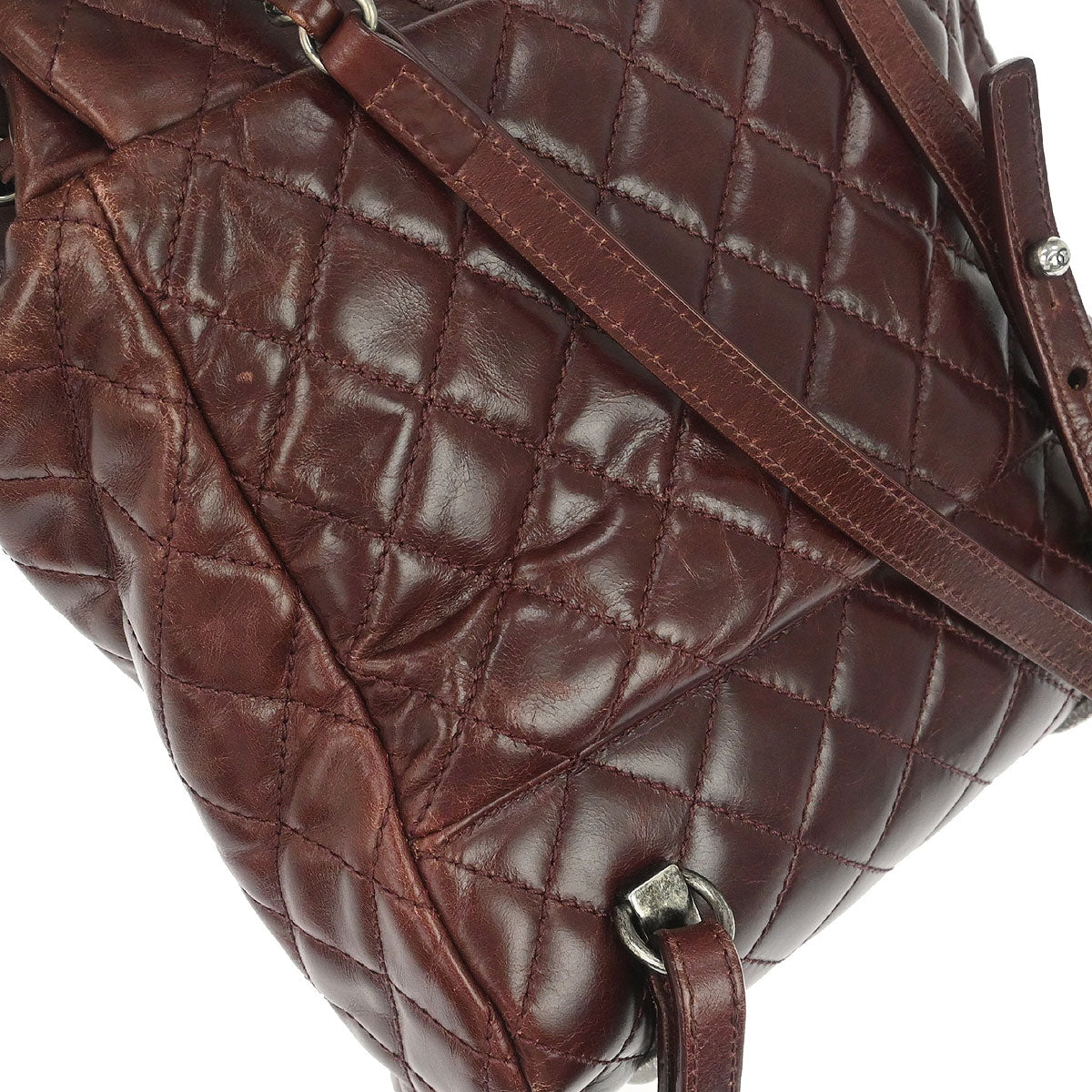 Chanel Bordeaux Calfskin Paris-Salzburg Mountain Backpack
