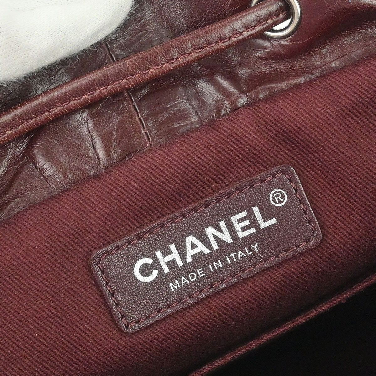 Chanel Bordeaux Calfskin Paris-Salzburg Mountain Backpack