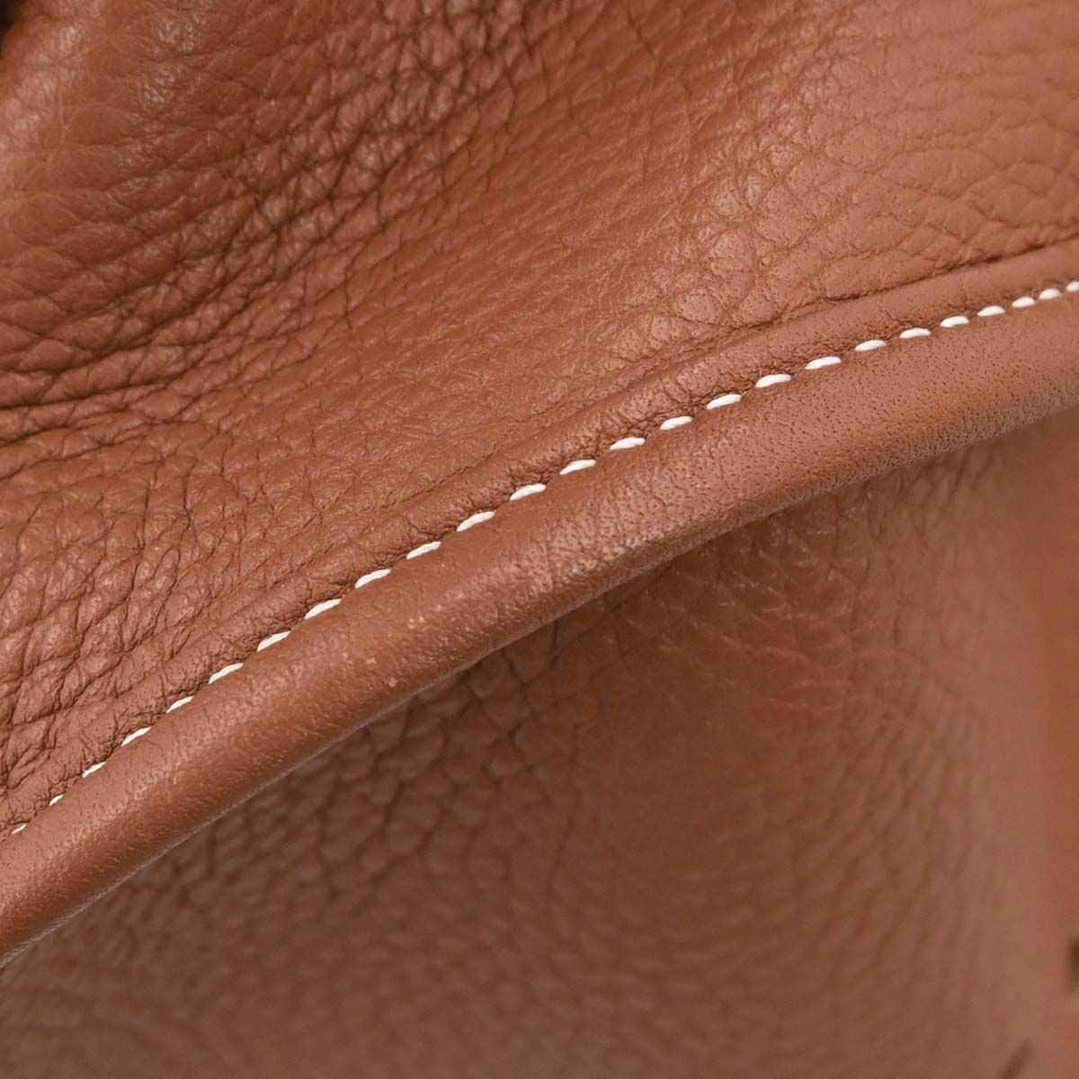 Hermes Fauve Taurillon Clemence Evelyne 3 33 GM Shoulder Bag