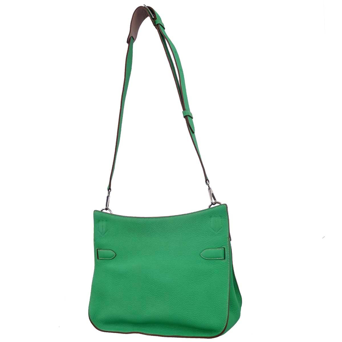 Hermes Mint Tourterelle Taurillon Clemence Jypsiere 34 Verso