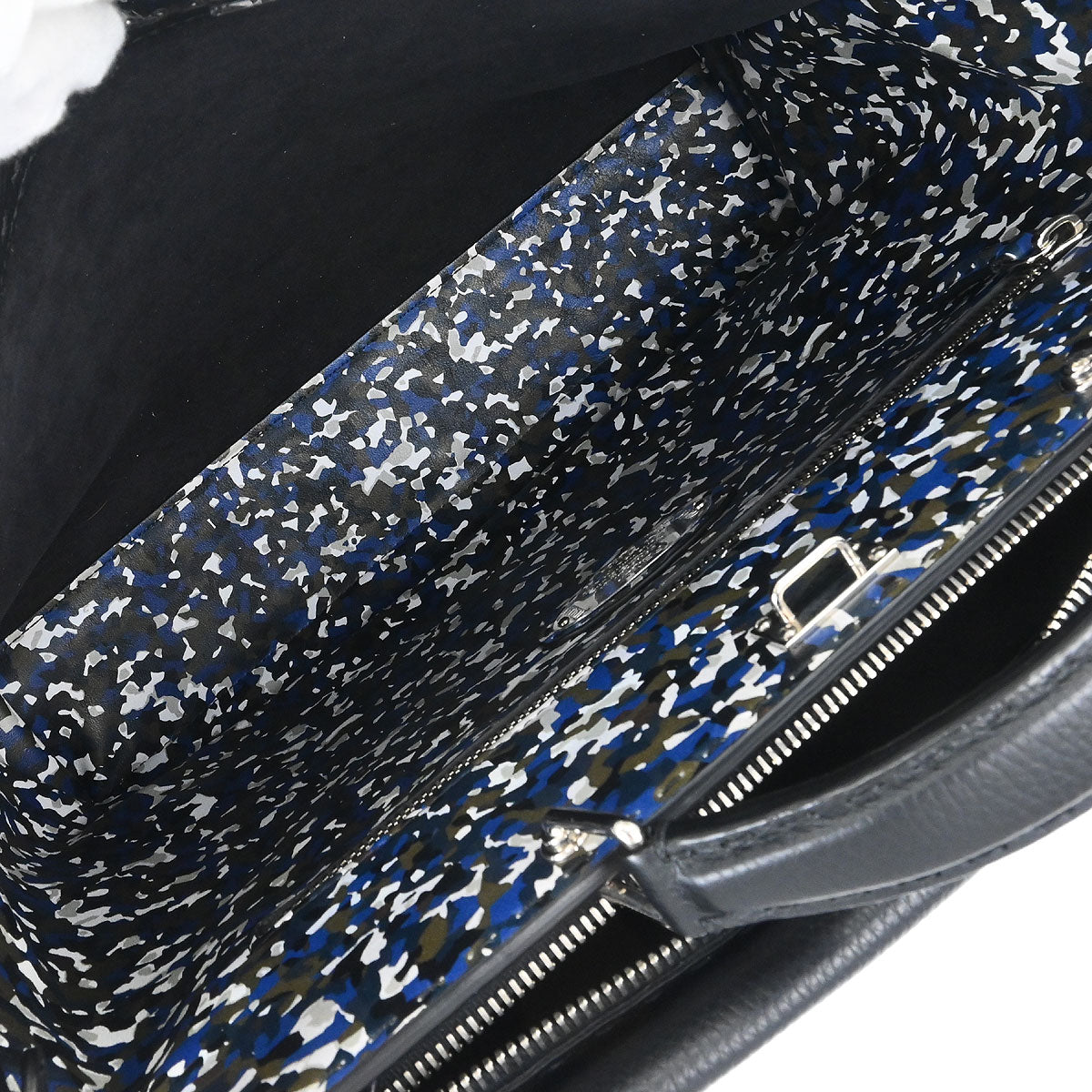 Fendi Black Selleria Peekaboo Fit 2way Shoulder Handbag