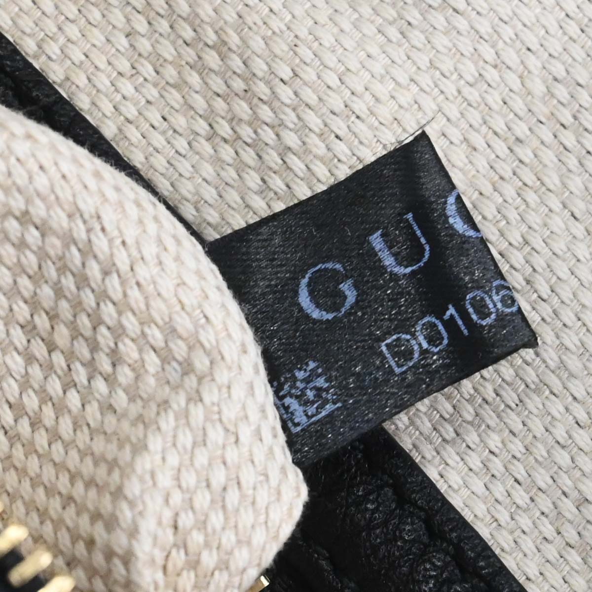 Gucci Black Leather Soho Handbag