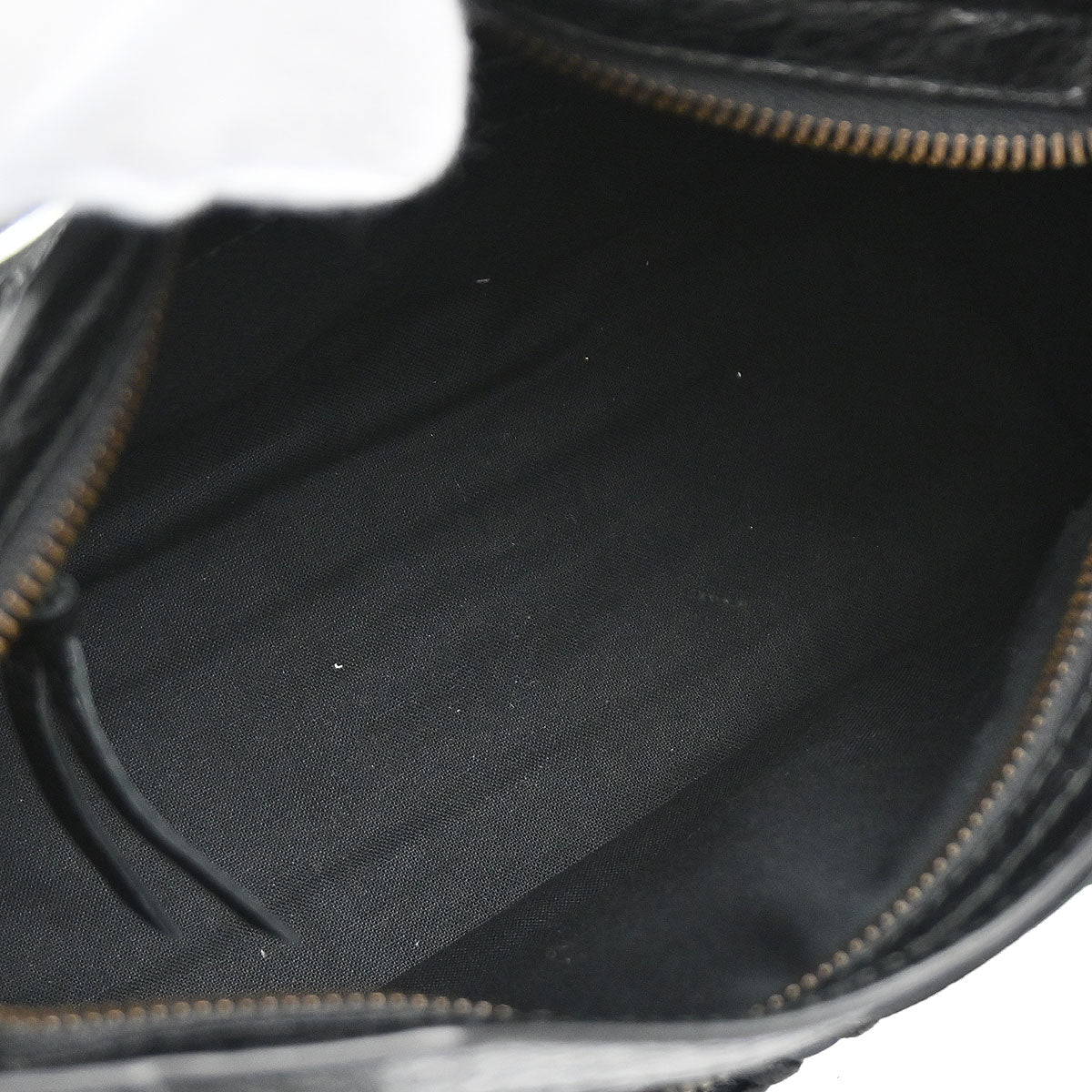 Balenciaga Black Goatskin City Mini Shoulder Handbag