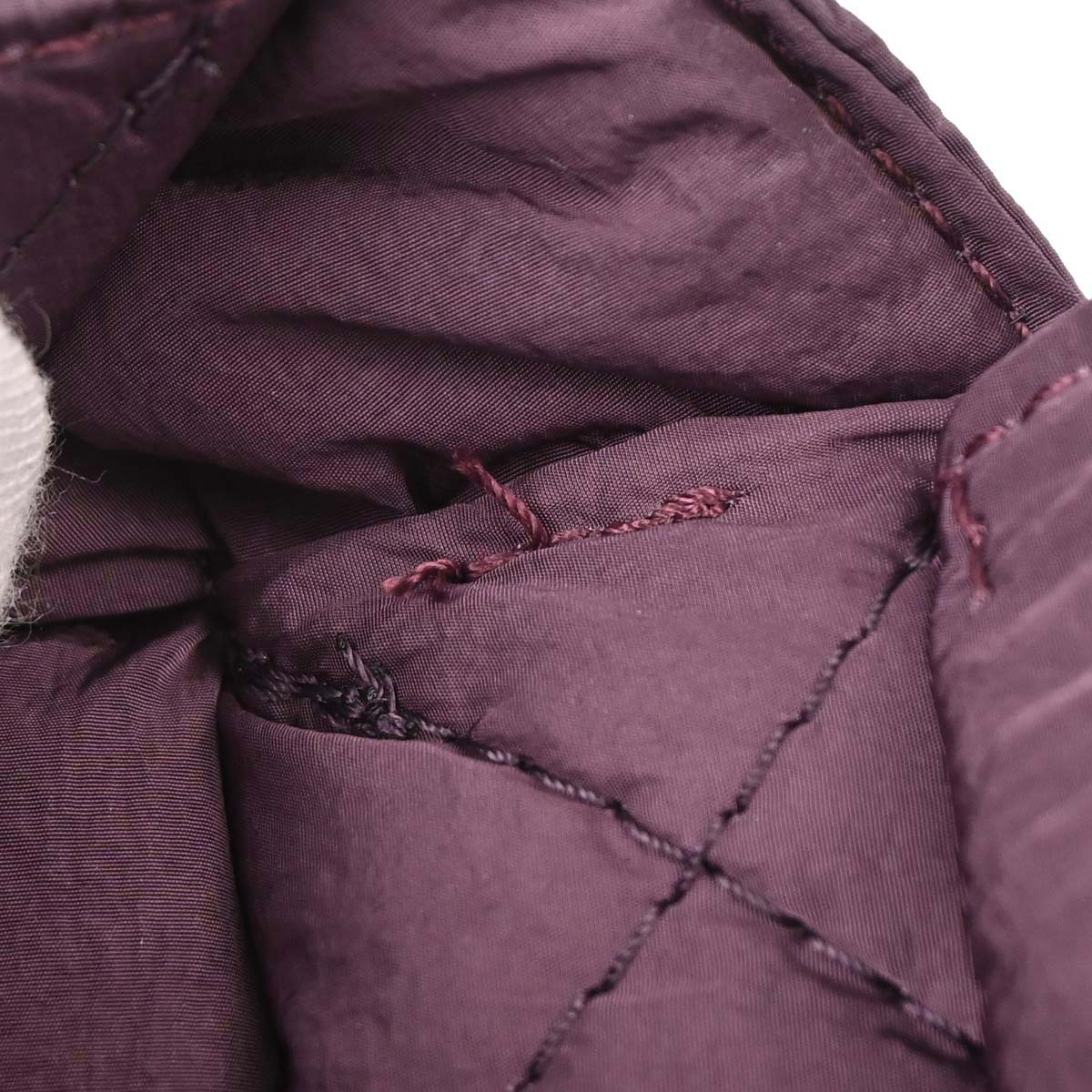 Bottega Veneta Purple Nylon Maxi Intrecciato Cassette Shoulder Bag