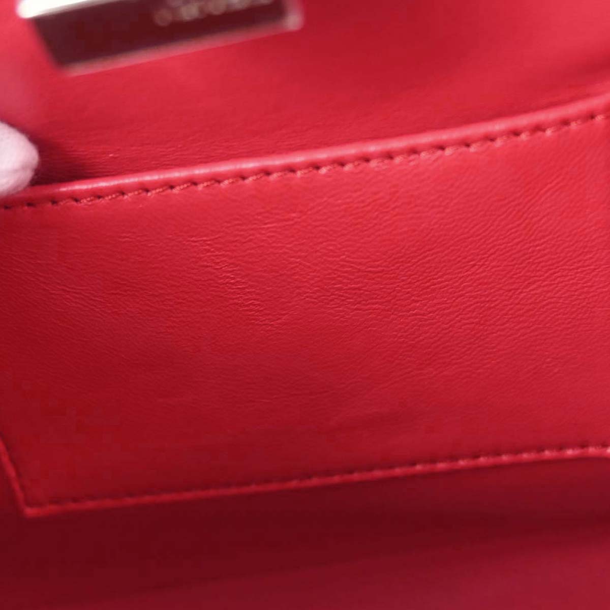 Fendi Red Peekaboo 2way Shoulder Handbag