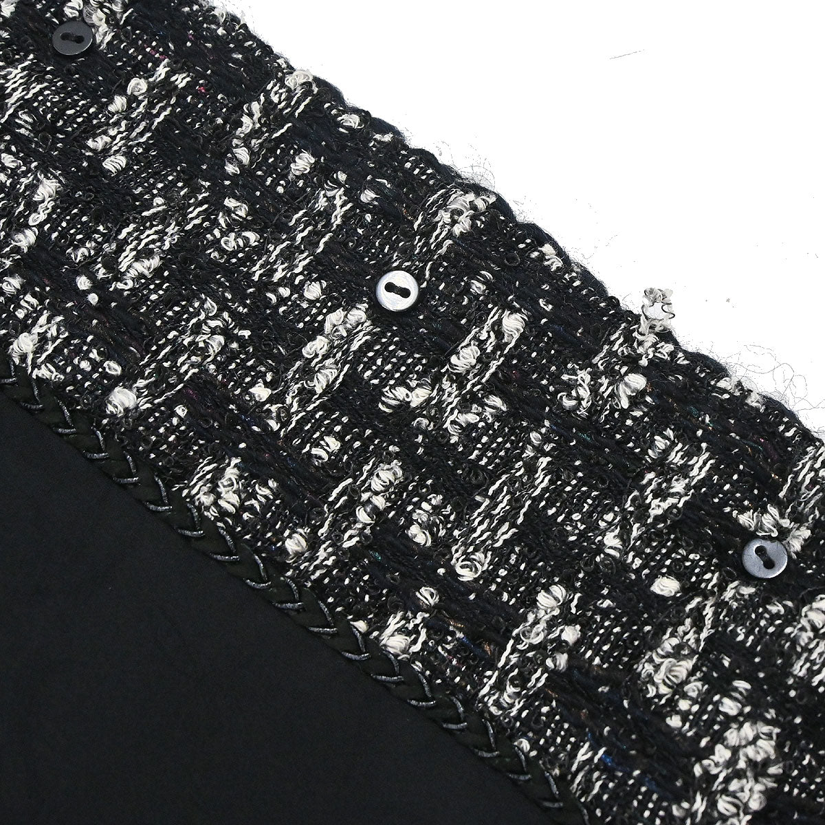 Chanel 2013-2014 Jacket Tweed Black #38