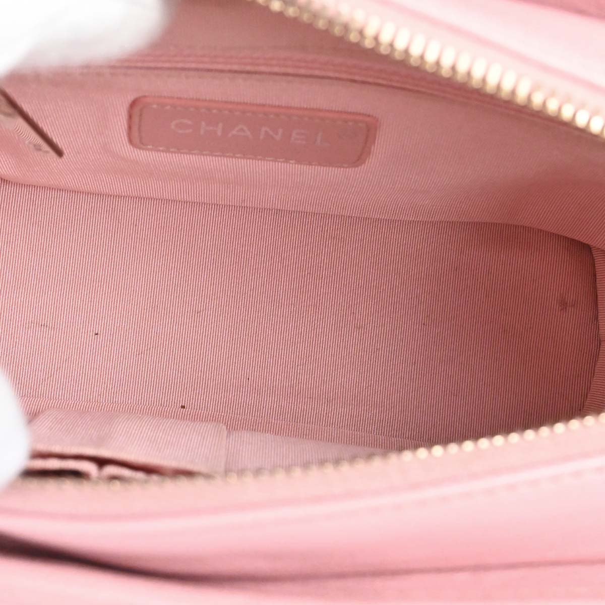 Chanel Pink Tweed Calfskin Small Gabrielle Shoulder Bag