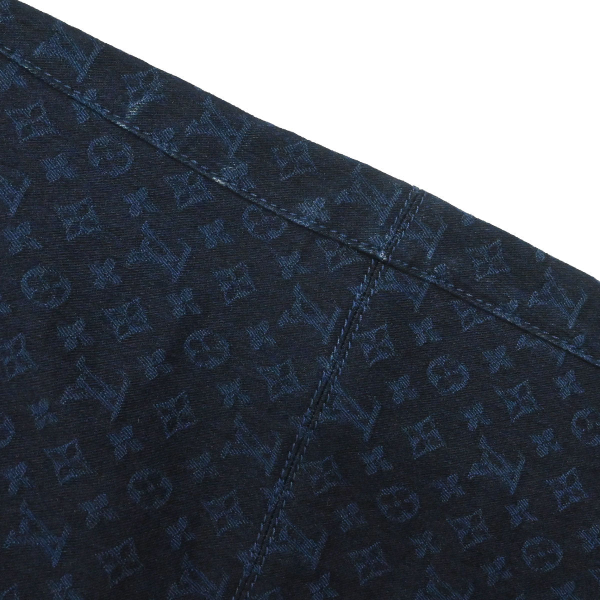 Louis Vuitton 2011 Monogram Long Pants Navy #40