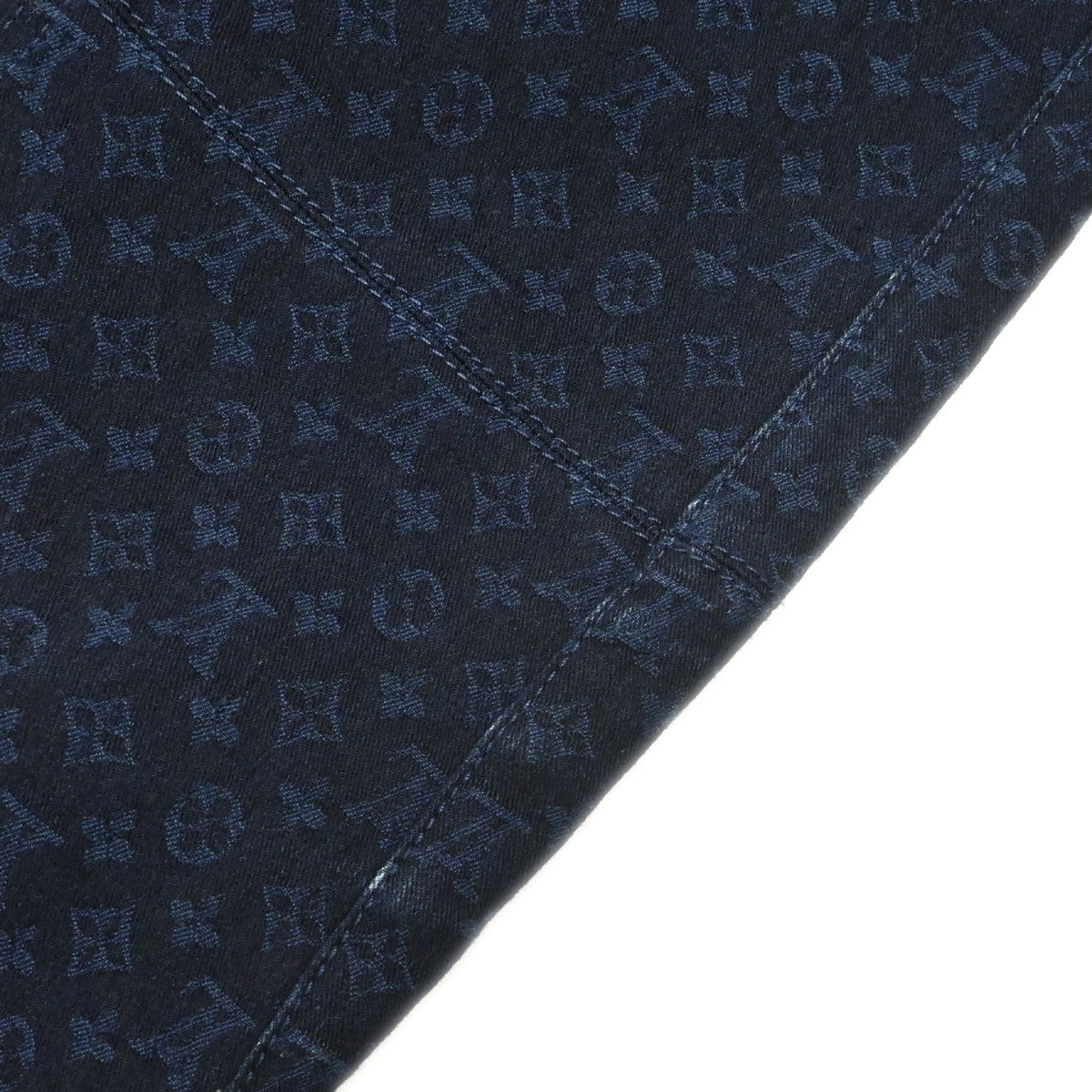 Louis Vuitton 2011 Monogram Long Pants Navy #40