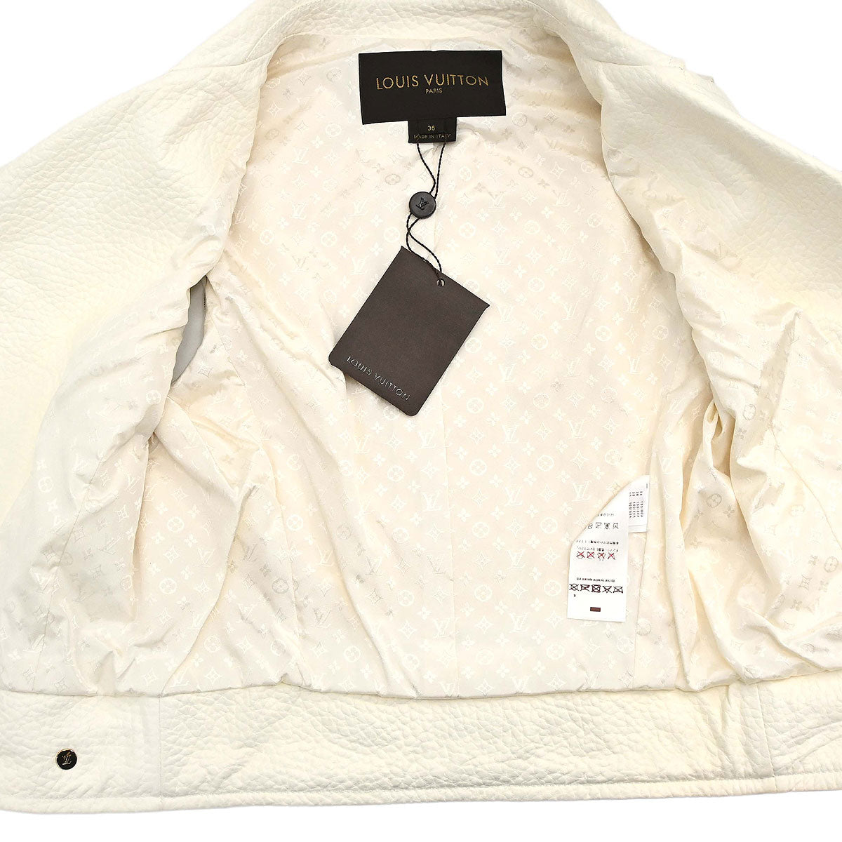 Louis Vuitton 2012 Zip Up Jacket White #36