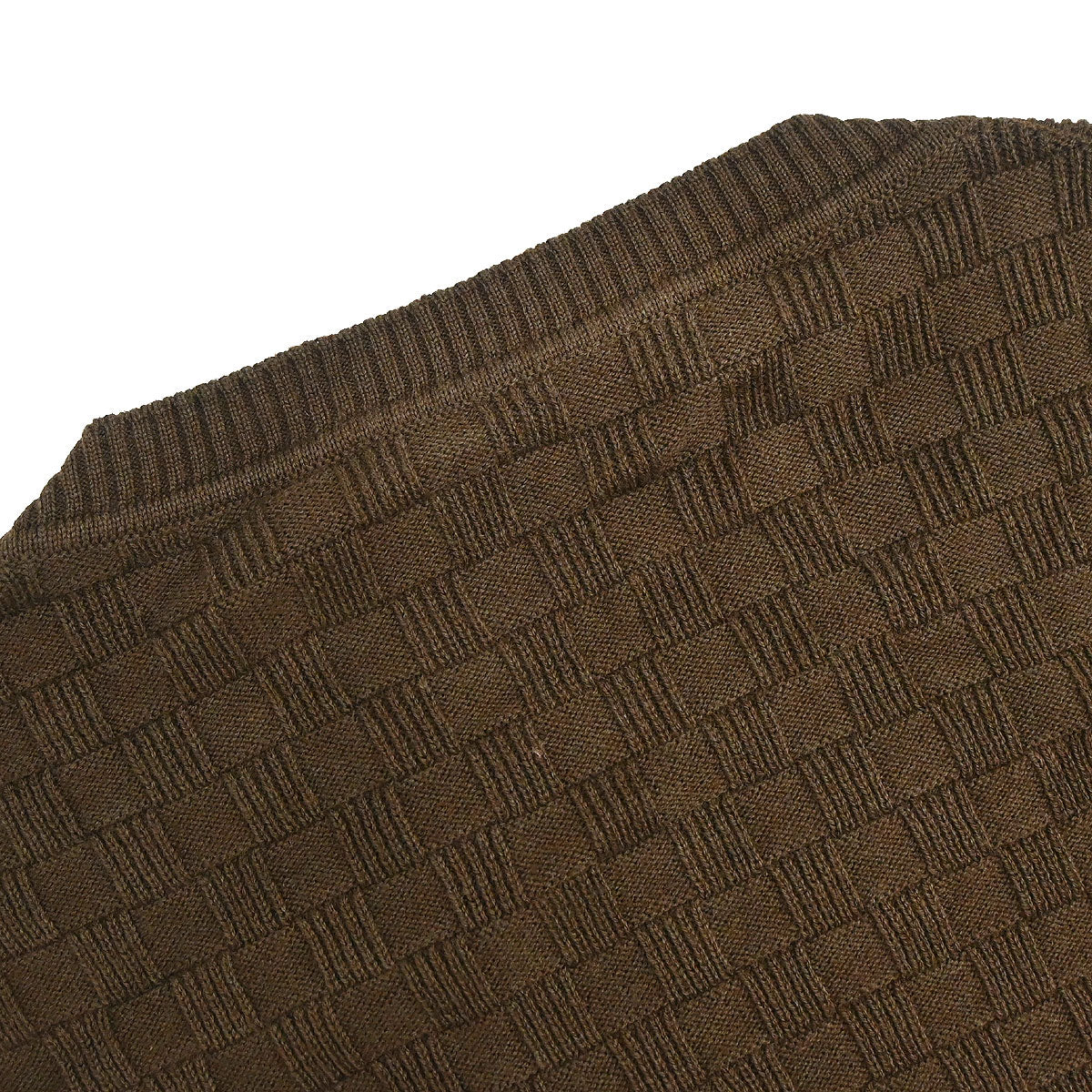 Louis Vuitton 2018 Long Sleeve Knit Top Brown #XXL