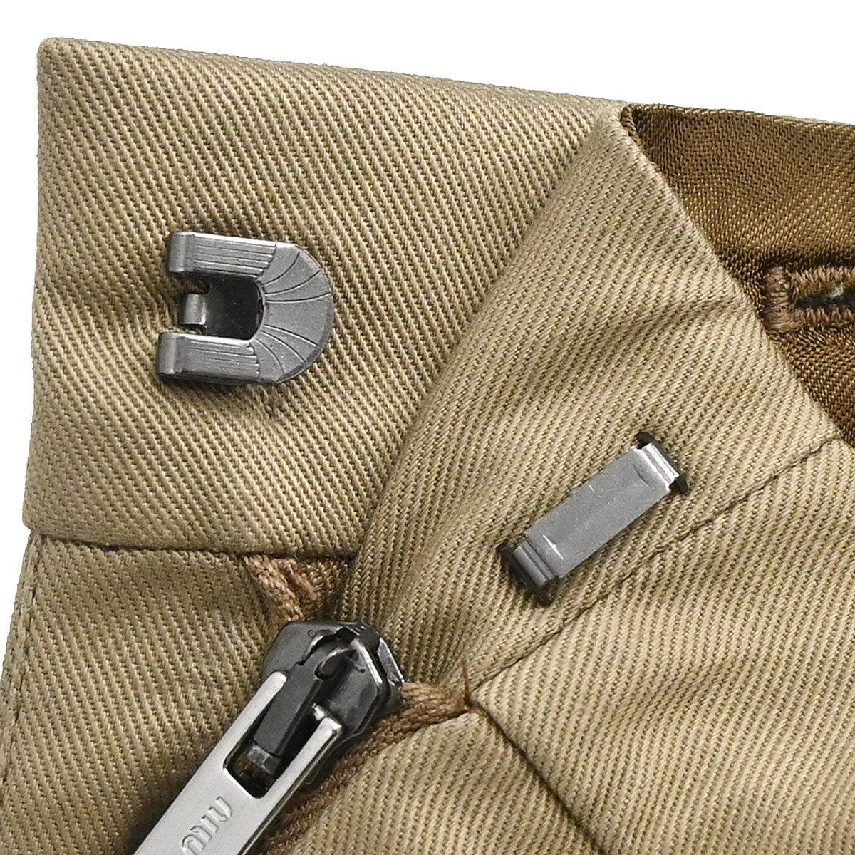 Miu Miu 2014 Long Pants Beige #40