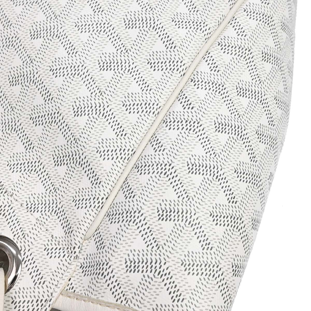 Goyard White Rouette Shoulder Bag