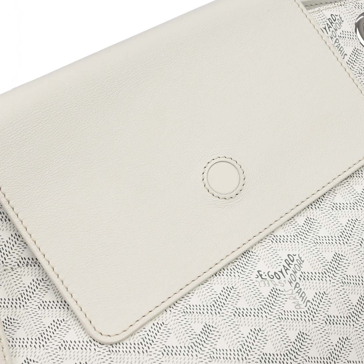 Goyard White Rouette Shoulder Bag