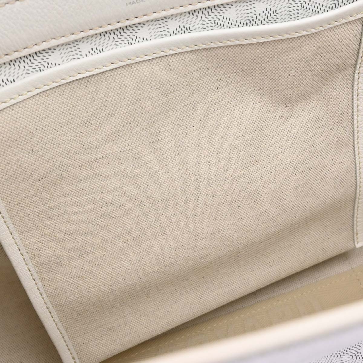 Goyard White Rouette Shoulder Bag