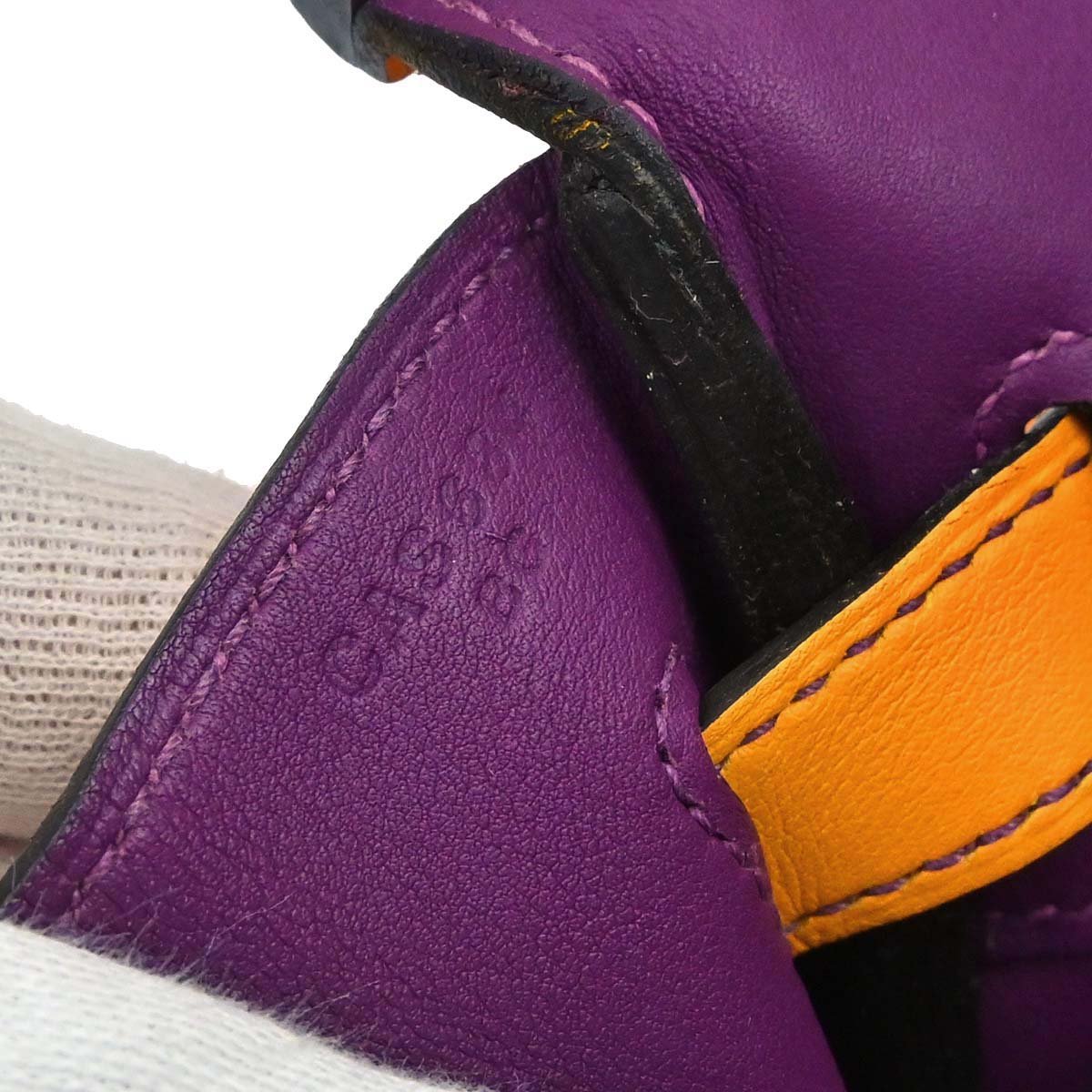 Hermes Jaune d'Or, Anemone Swift Birkin 30 Handbag
