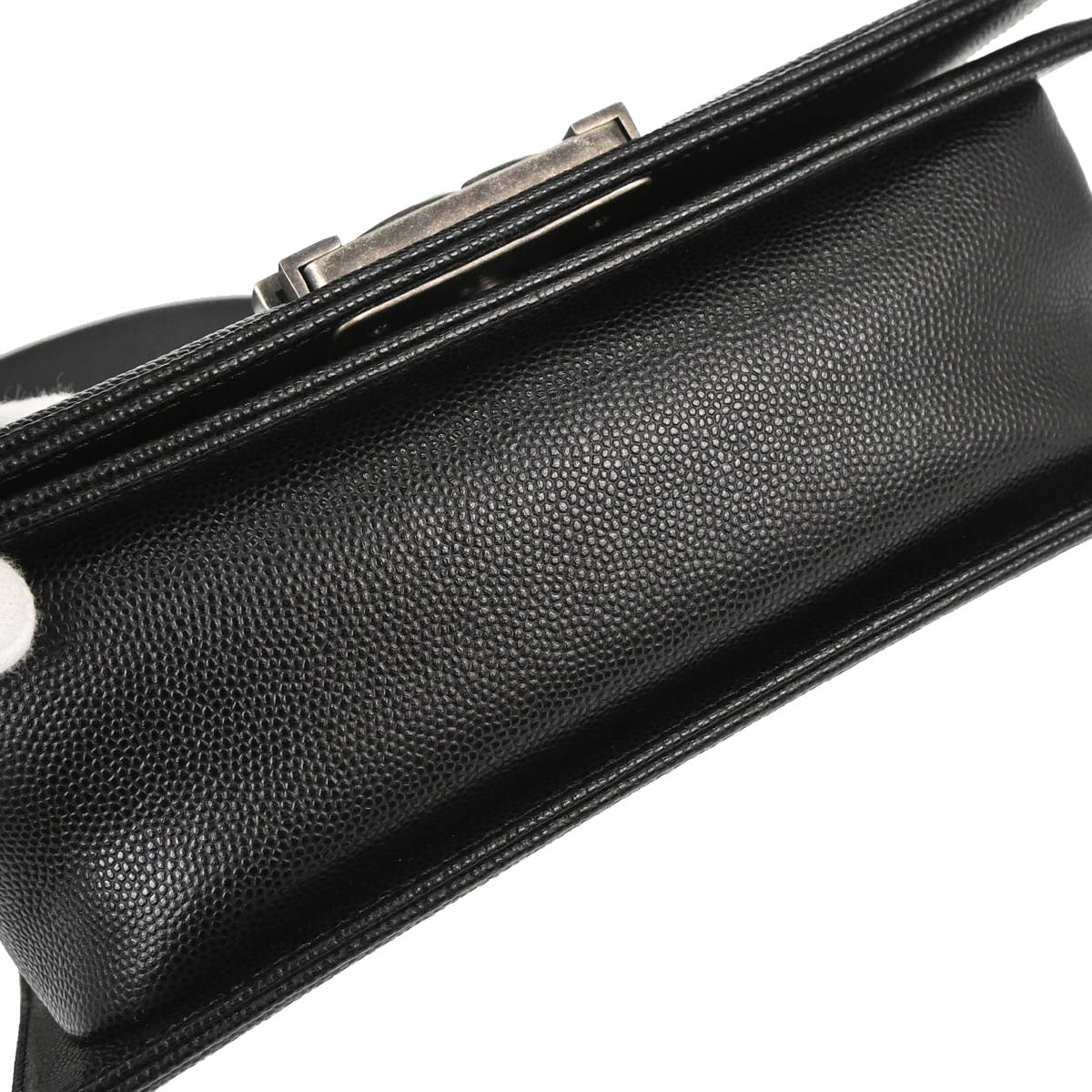 Boy Chanel 2019 Black Caviar Skin Small Chain Shoulder Bag