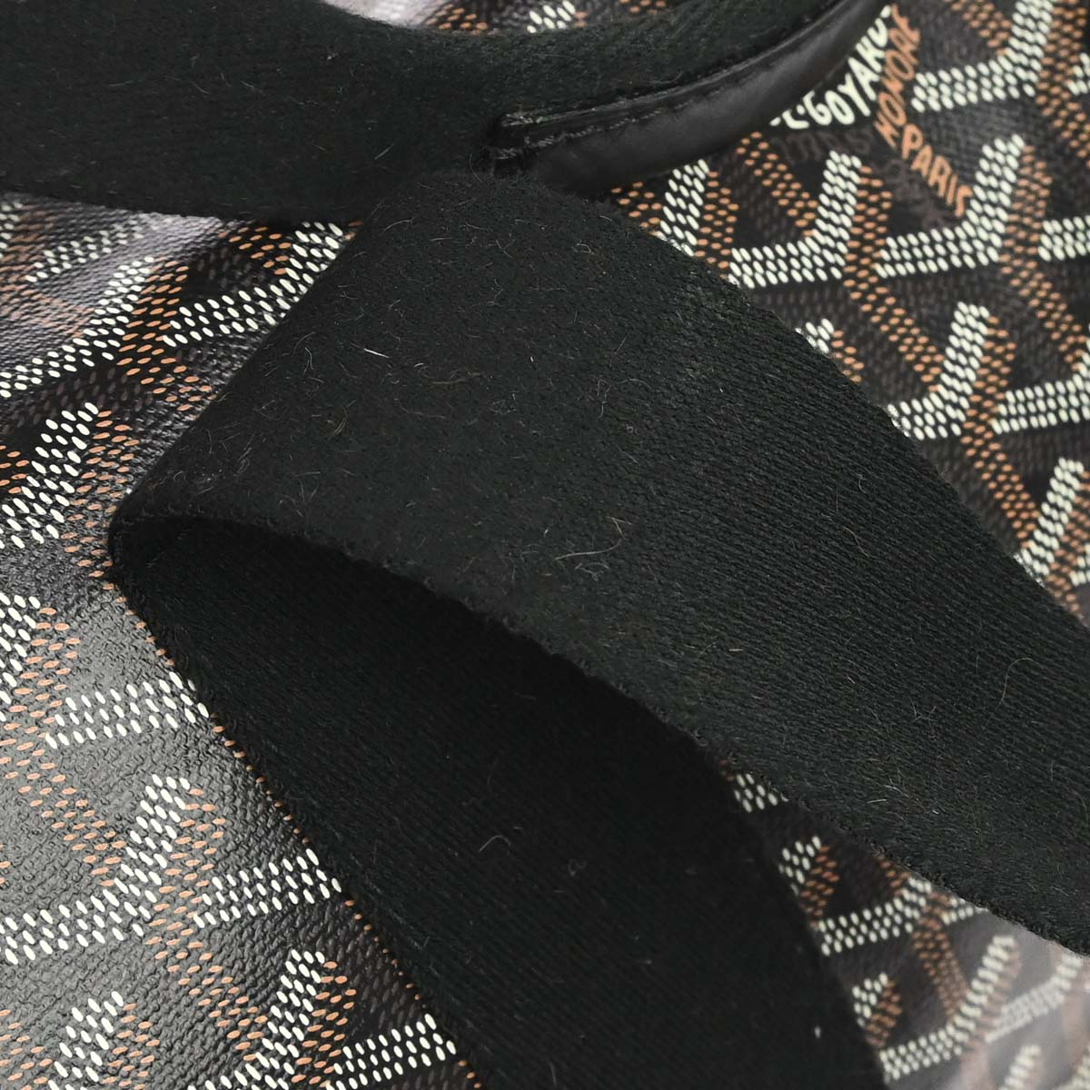 Goyard Black Voltigeur MM Pet Carrier Handbag