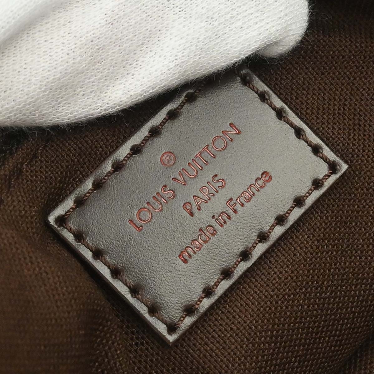 Louis Vuitton 2010 Damier Pochette Plate Brooklyn Shoulder Bag N41100